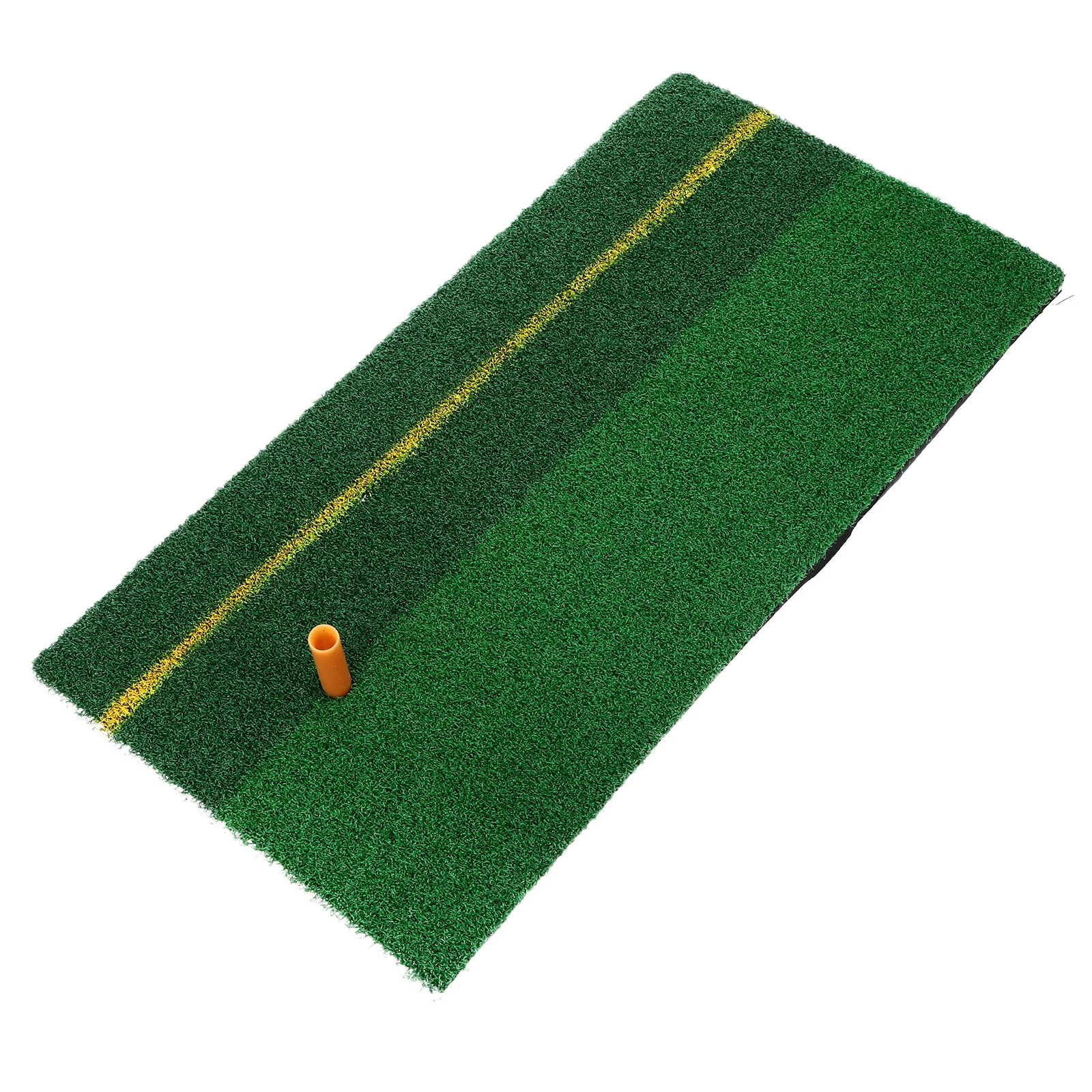 مجموعة واحدة من بساط ضرب لعب الجولف من العشب الحقيقي للاستخدام الداخلي والخارجي، وسادة تدريب محاكاة تساعد على التدريب، هدية مثالية للاعبي الغولف #5
