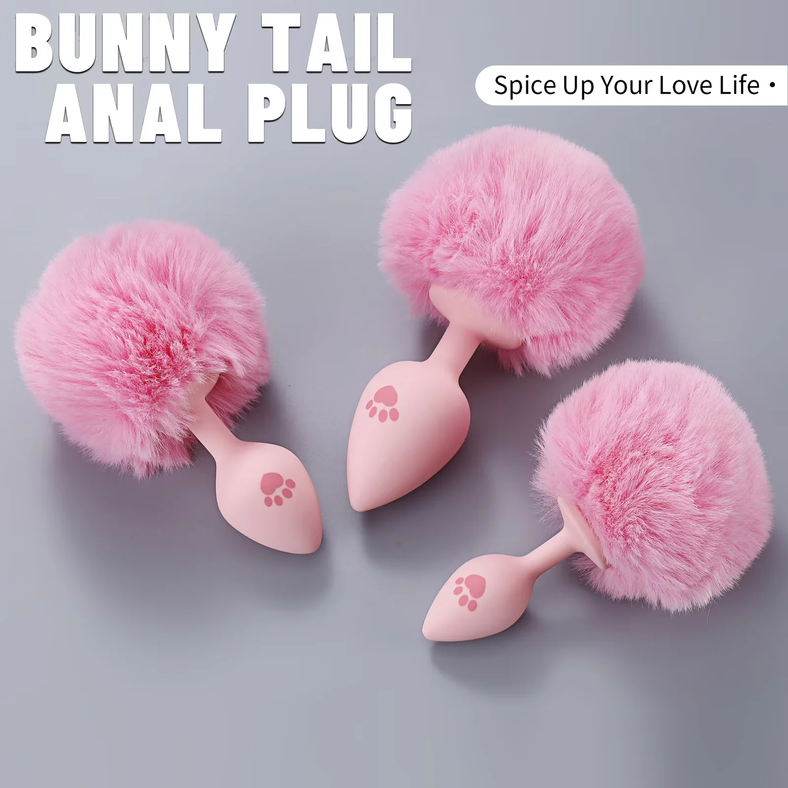 Cat Paw Anal Plug Adult Couple Games Butt Plug Erotic Product Penetration Anal Toy with Hairball Fox Tail Sex Toys for Men Women - view 2