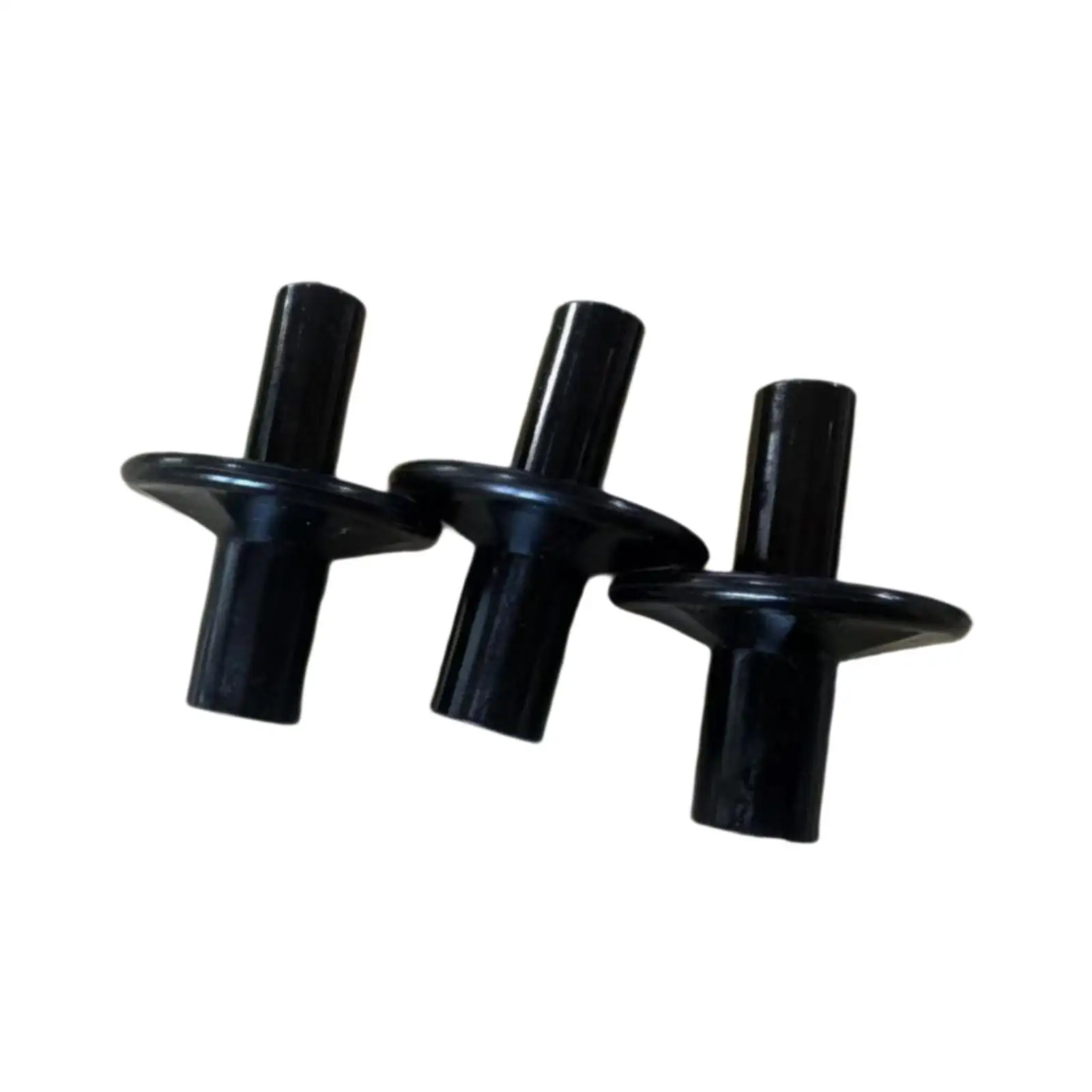 3Pcs Cymbal Sleeves Double Head Sturdy Cymbal Support for Shelf Drum Kits