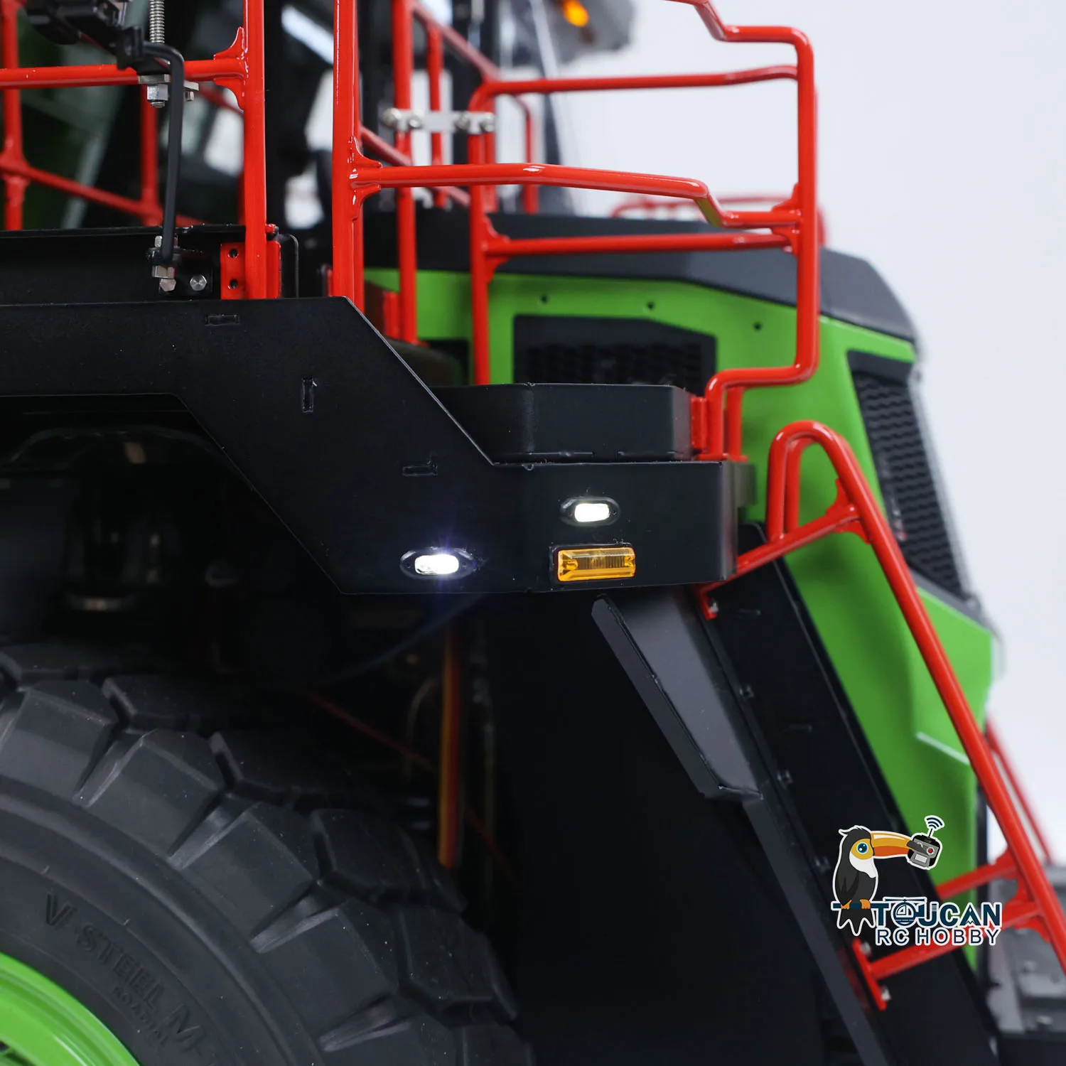 รถบรรทุกเหมืองไฮดรอลิก LESU 1/16 รุ่น Aoue R100E RTR รถดัมพ์โลหะสำหรับงานก่อสร้าง รถบรรทุกขนแร่ PL18EV Lite พร้อมรีโมทคอนโทรล