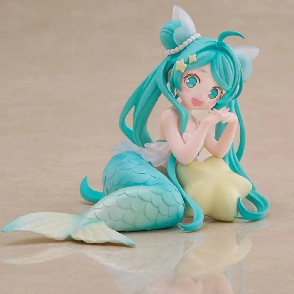 8,5 cm Anime Hatsune Miku Figur Desktop-Fee Die kleine Meerjungfrau ver Noodle Stopper Figur Action-Modell Spielzeugpuppe Geschenk PVC