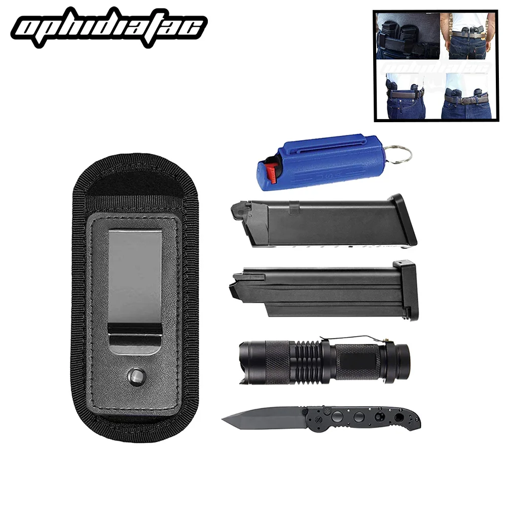 

Кобура для журналов OPHIDIAN для пистолета .40 мм 9 мм 19 21 22 23 Ruger SR40 полноразмерный XD