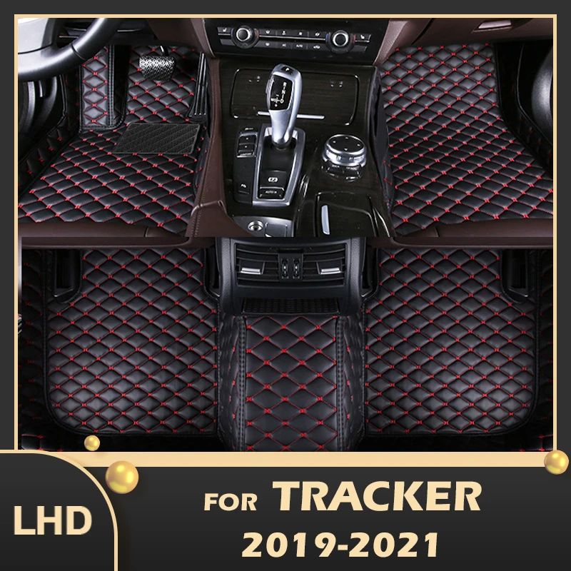 

Car Floor Mats For Chevrolet Tracker 2019 2020 2021 Custom Auto Foot Pads Automobile Carpet Cover Interior Accessories