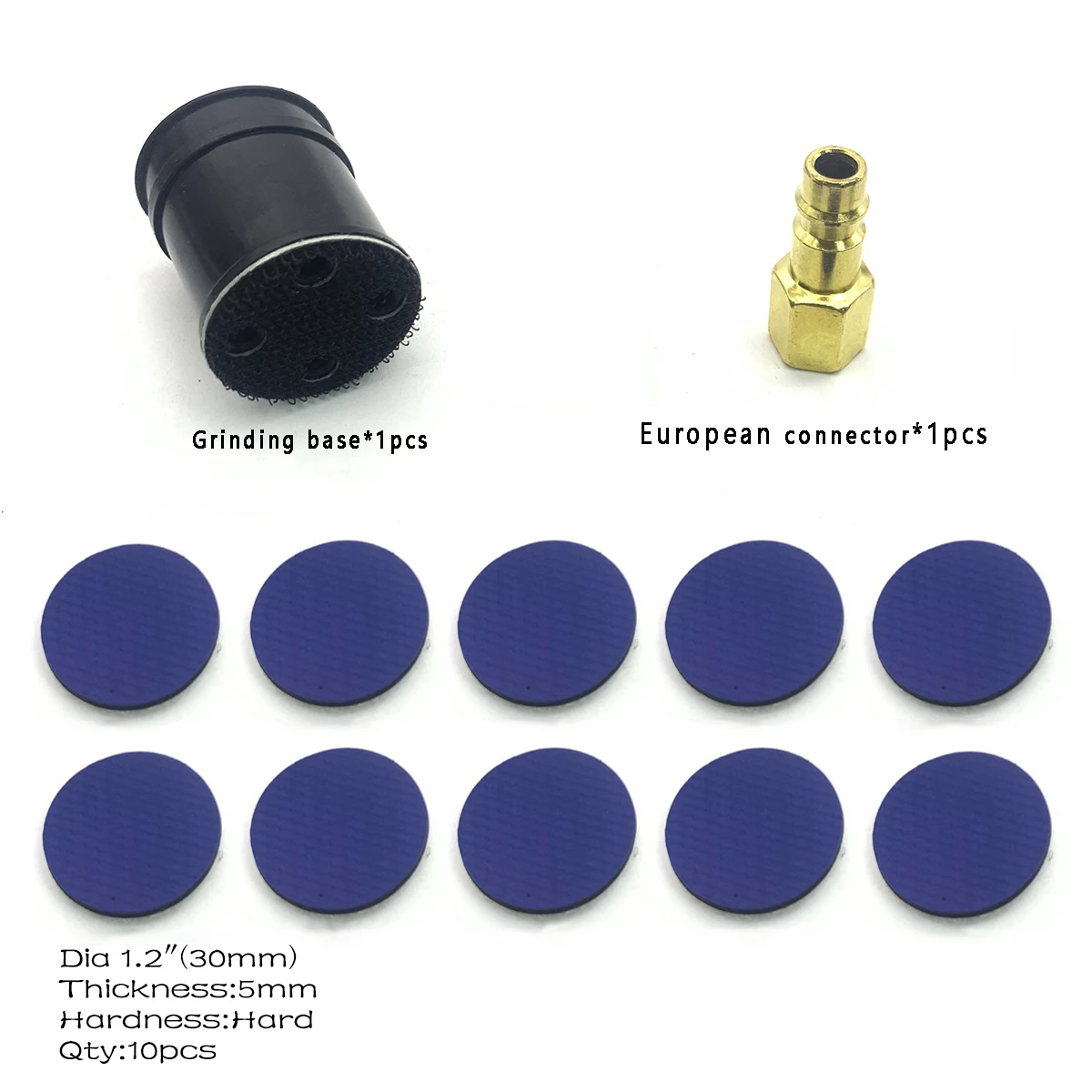 SONIDEC High Quality 1.2 Inch Orbital Sander Spot Pneumatic Polishing Machine Tool 90 Degree Point Polisher