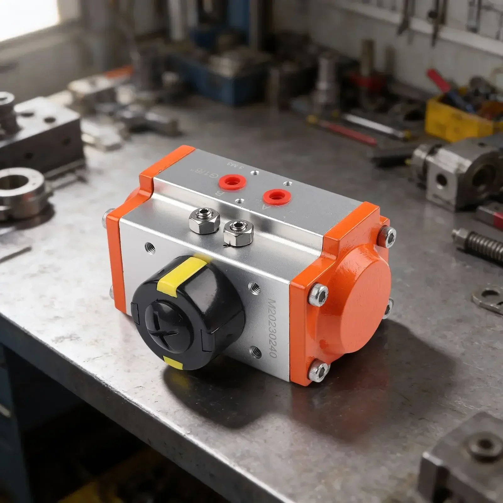 Pneumatic Actuator AT40AT52 Double Acting with 90 Degree Rotation for Ball Valve Control in Industrial Environments