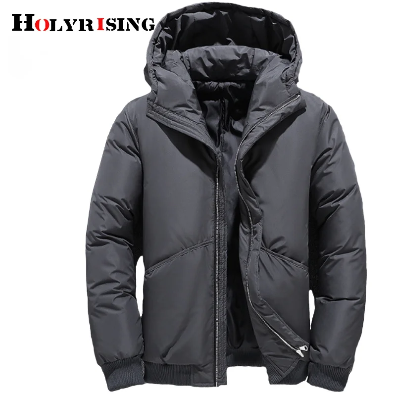 

2024 Winter Men's Coat Down Jackets Autumn Warm Male doudoune homme white duck down jacket for men warm windbreaker 18889