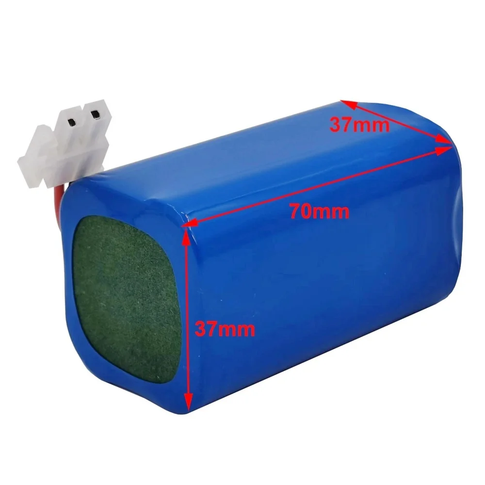 

NEW 14.8V 3500mAh INR18650 M26-4S1P Rechargeable Battery for ILIFE A4 A4s A6 A7 A8 A9 V7 V7S Robot Vacuum Cleaner.