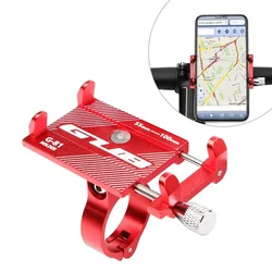 Bicycle Scooter Aluminum Alloy Mobile Phone Holder Mountain Bike Bracket Cell Phone Stand Cycling Accessories