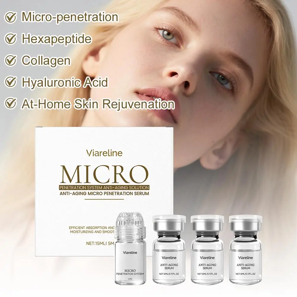 

Viareline Collagen Essence Hydrating Moisturizing Firming Pore-Cleaning Skincare Essence Essence Set 1/2sets