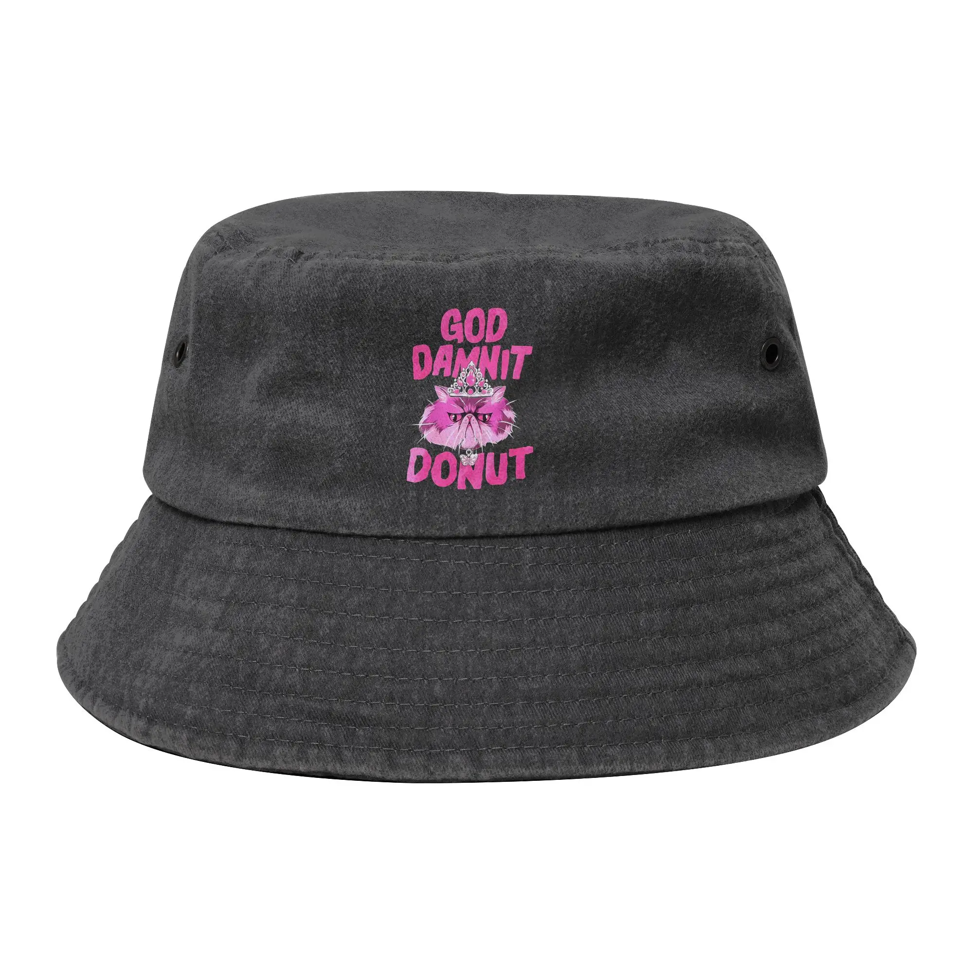 Unisex Bucket Hat Dungeon Crawler Carl Donut Spring Headwear UV Protection Hiking Fishing Cap  Panamka Gift