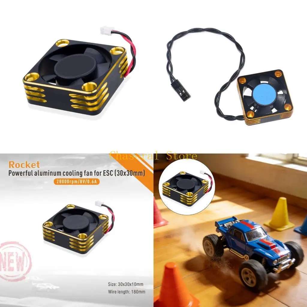 

E7CE Small 30x30Mm Wireless Managed Prototype Air Fan Including Link Prevents High Temperature