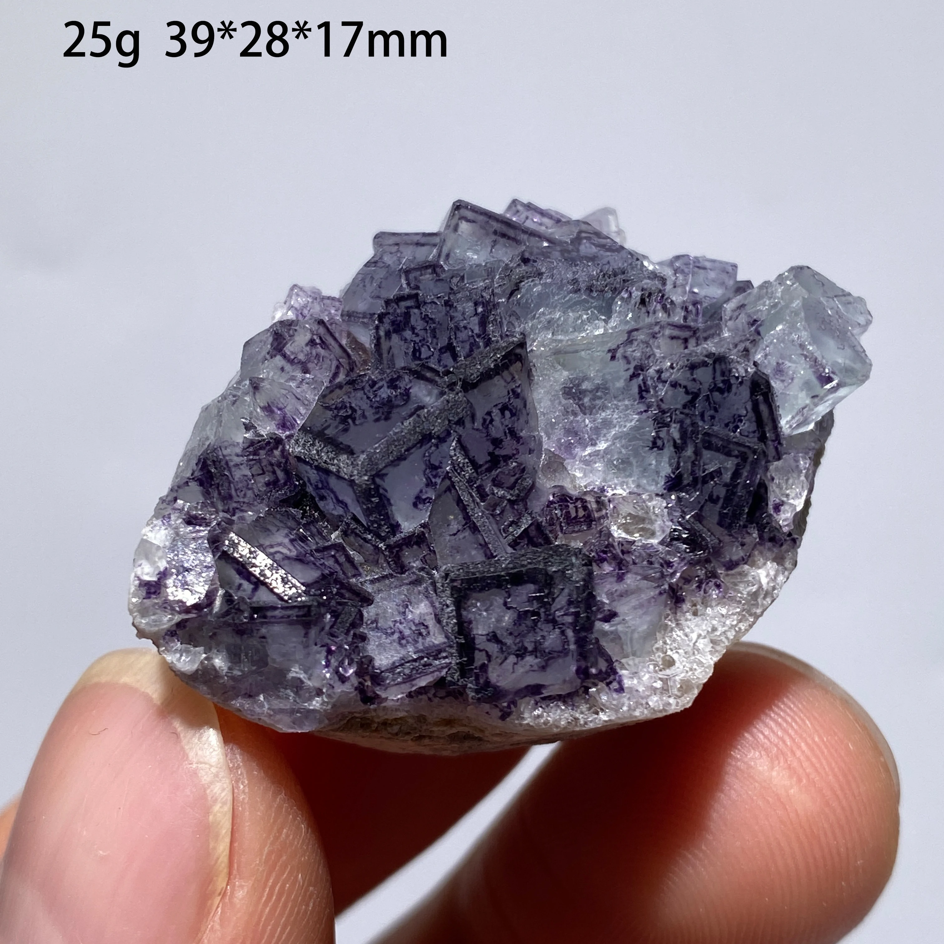 Natural Inner Mongolia Fluorite Quartz Crystal Ore Mineral Specimen Healing Stone For Home Decoration And Teaching