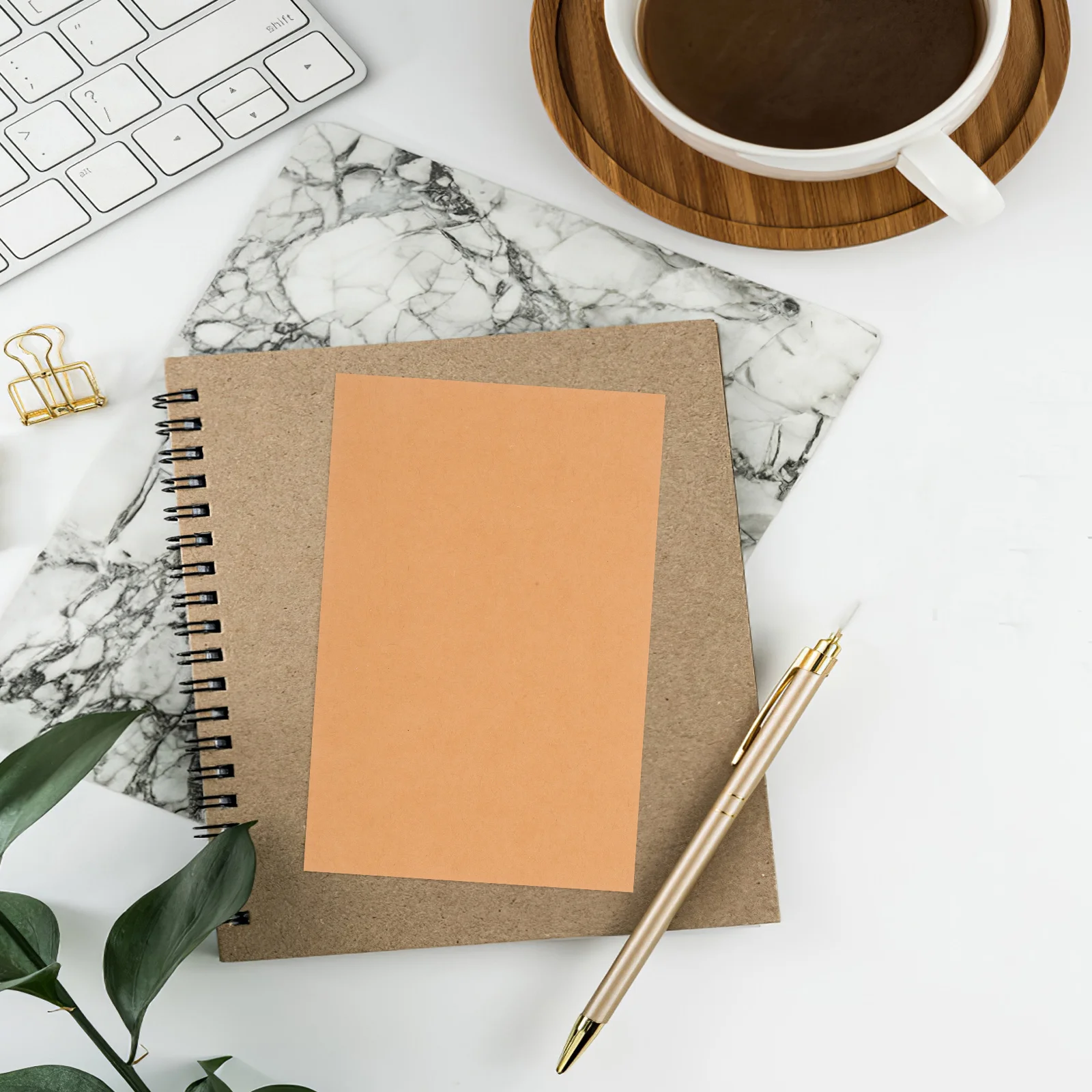

60 Pcs Blank Post Cards Double-sided Bulk Regular Postage Sheet Note Khaki Paper for s