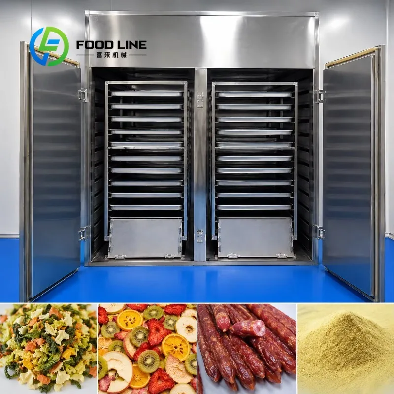 Customize Industrial Hot Air Circulation Dryer Machine, Multi Tray Drying Oven for Fruit Vegetable Meat Sausage Food Dehydration