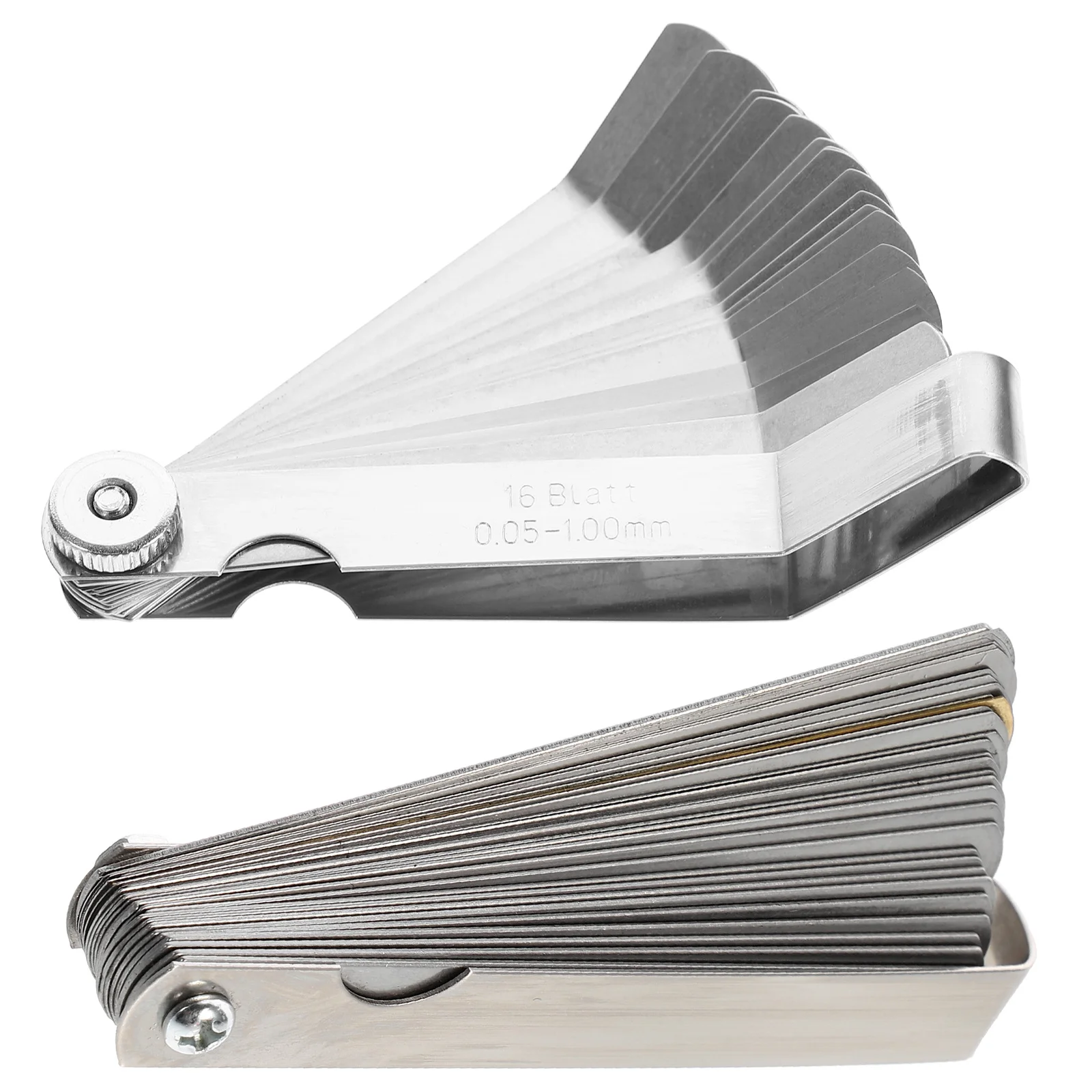 2 قطعة زنبرك ملمس عالي الدقة °   أداة قياس دوارة لقياس سمك الفجوة، مقياس ملمس، قابس متري