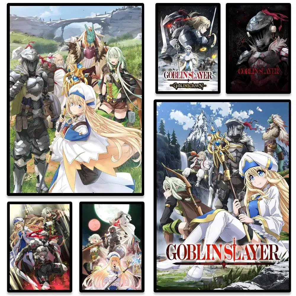 Popular GGoblin Slayerer Poster Waterproof Self-Stick | Dura