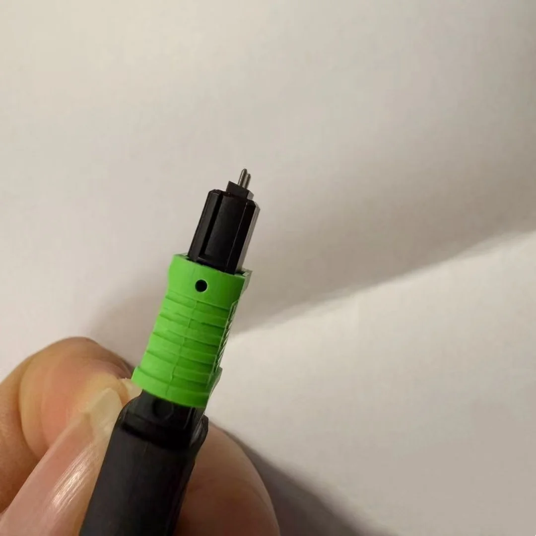 MPO APC سترة من الألياف المدرعة 12 النوى أحادية الوضع أنثى-أنثى نوع B A 5m 10m30m 50m MTP الألياف الضوئية المرقعة في الهواء الطلق SM 12C