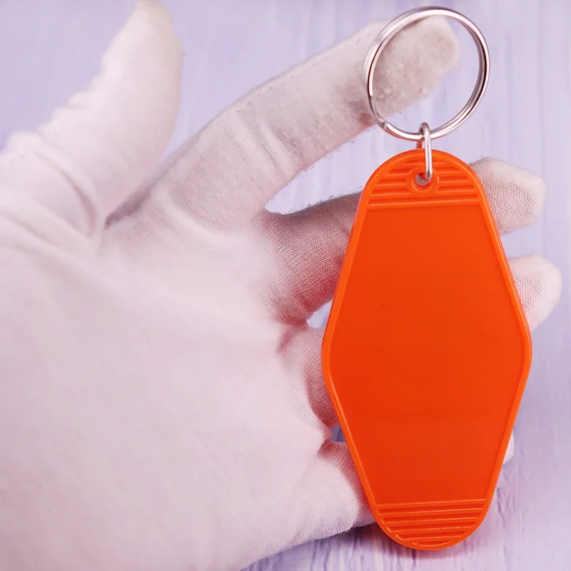 H-P Wizard World Weasleys' Wizard Wheezes porte-clés Vintage hôtel porte-clés motel porte-clés Orange cadeau de noël