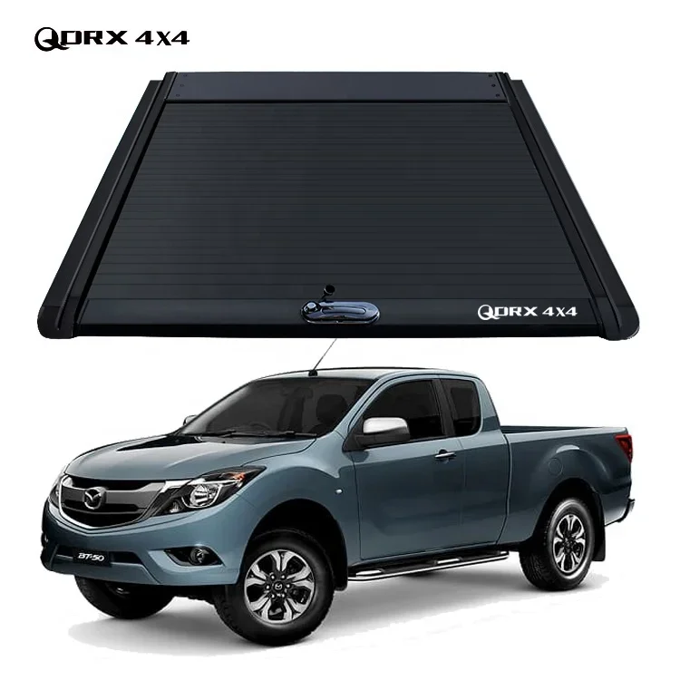 Tonneau Cover For Mazda BT-50 2023 Car Accessories Aluminum Alloy Cover Pickup Short Bed Length