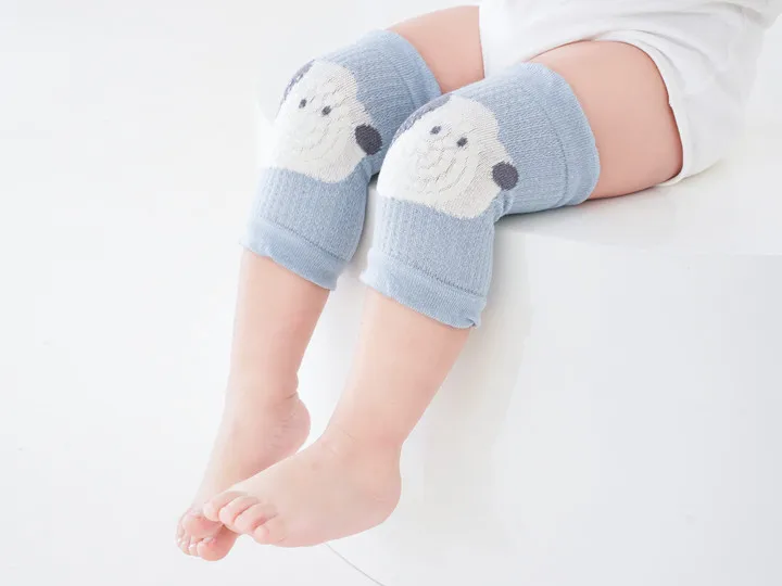 2pairs/lot Babies offers Summer Thin Mesh Breathable Baby Learning knee pads Crawling protector baby Leg warmers for Children