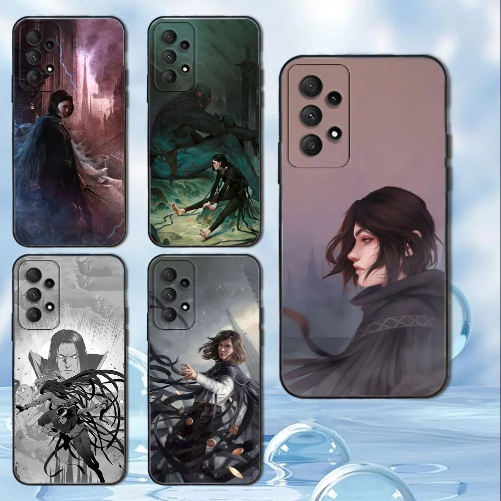 

Mistborn Trilogy Vin Phone Case For Samsung Galaxy A13,A21s,A22,A31,A32,A52,A53,A71,A80, Soft Black Cover