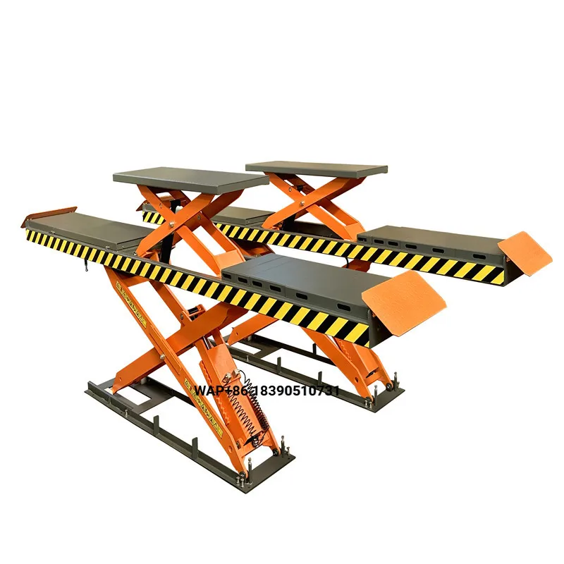 Heavy Duty Car Jack Lift 5 Tone Wheel Alignment Scissor Car Lift Automotive Lifts