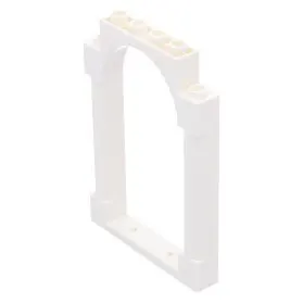 40066 Domestic science and technology building block parts 1x6x7 curved arch wall panel doors and windows, replenishment