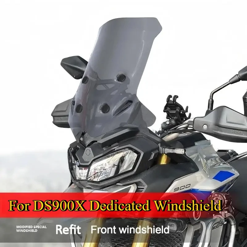 For 2024 2025 LONGXIN VOGE 900DSX Motorcycle Windshield Modification Accessories Heightened Chest Protector Windproof Device