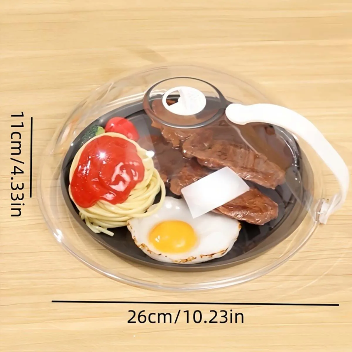 Microwave splash cover with vent, safe cooking heating dish cover, suitable for home, office use, vegetable saver