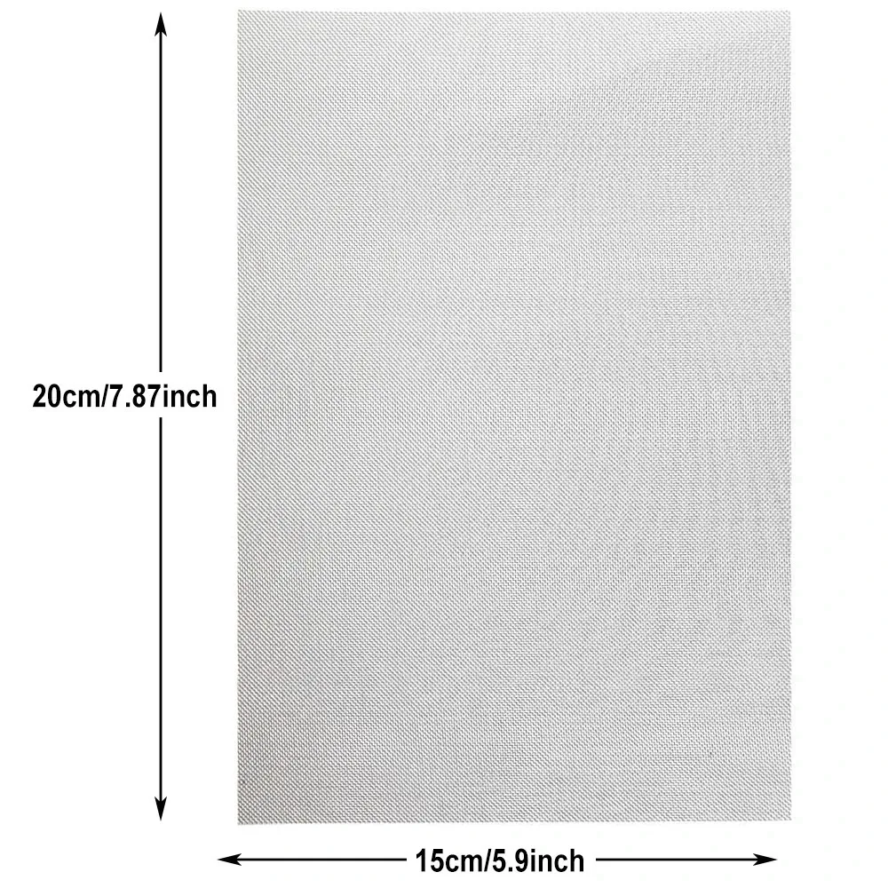 20 Mesh Filter Mesh 304 Stainless Steel Insect Proof Protective Mesh A4 Square 1mm Hole Metal Mesh Balcony Protective Mesh