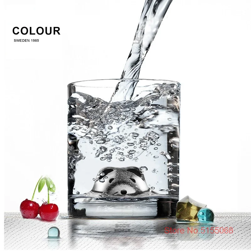 New Friends Whiskey Glass Colorful 3D Animal Head Wine Glass Nordic Style Bear Water Cup Bird Coffee Cup Beer Mug Dropshipping