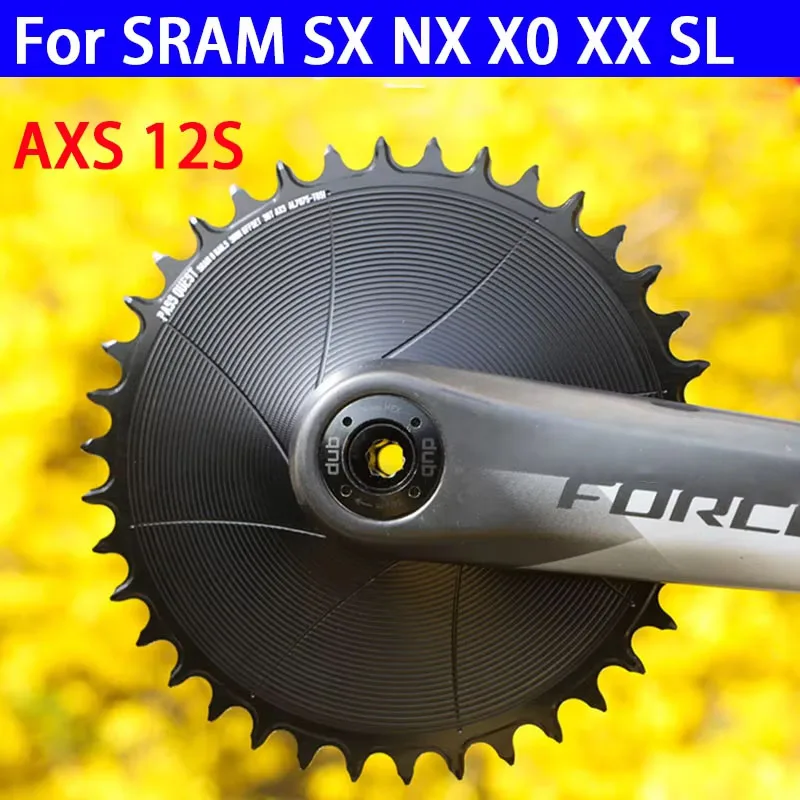 

PASS QUEST 3 мм Самая цепь с прямым креплением для SRAM XX SL SX NX X0 Eagle Узкая широкая 8 осей болтов 12-скоростное кольцо цепи Mtb