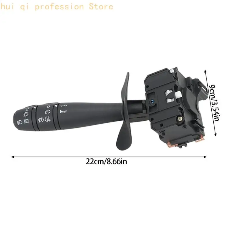 Lenksäulen-Scheinwerfer-Blinkerhebel-Baugruppe, 6001551361 Lichtanzeige und Hupensteuereinheit mit schwarzem ABS H8WE – Detail 6