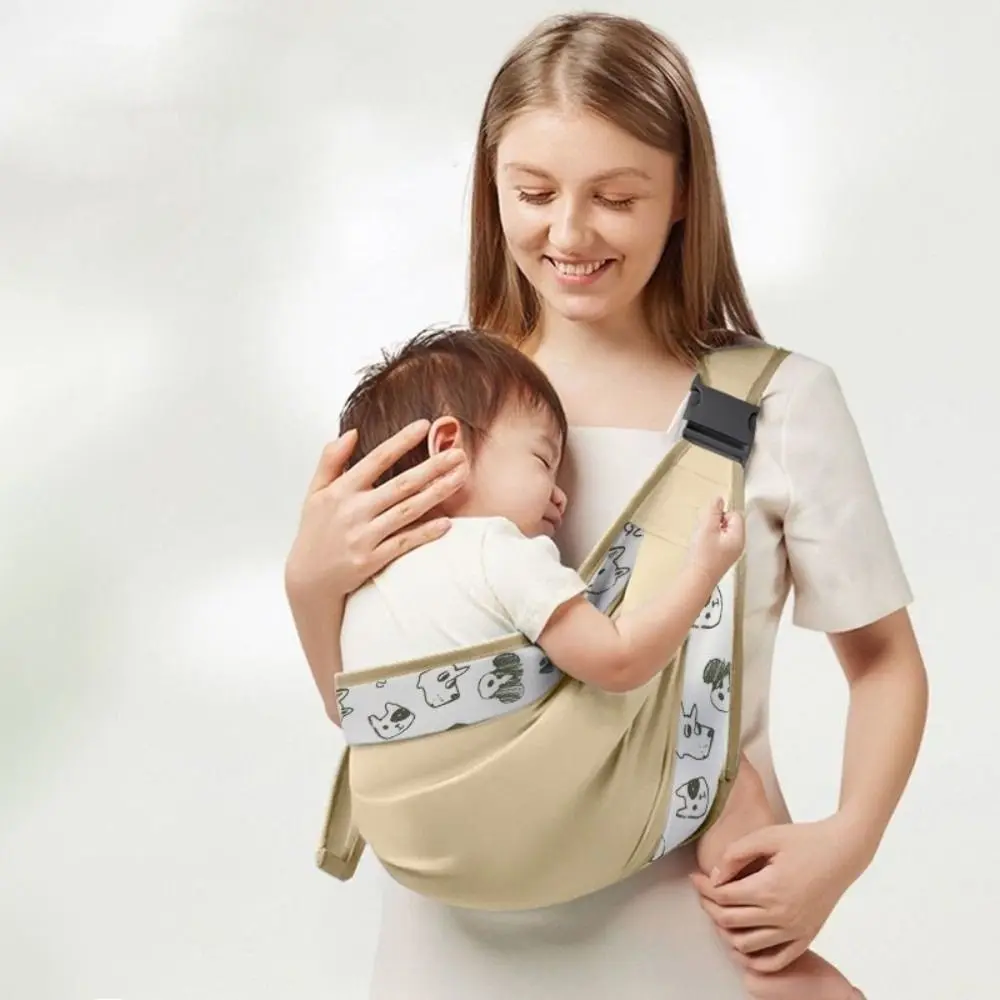 

Portable Ergonomic Baby Carrier Wrap Adjustable Going Out Baby Carrying Bag Safety Front Hug Baby Carriers Sling Shoulder Strap