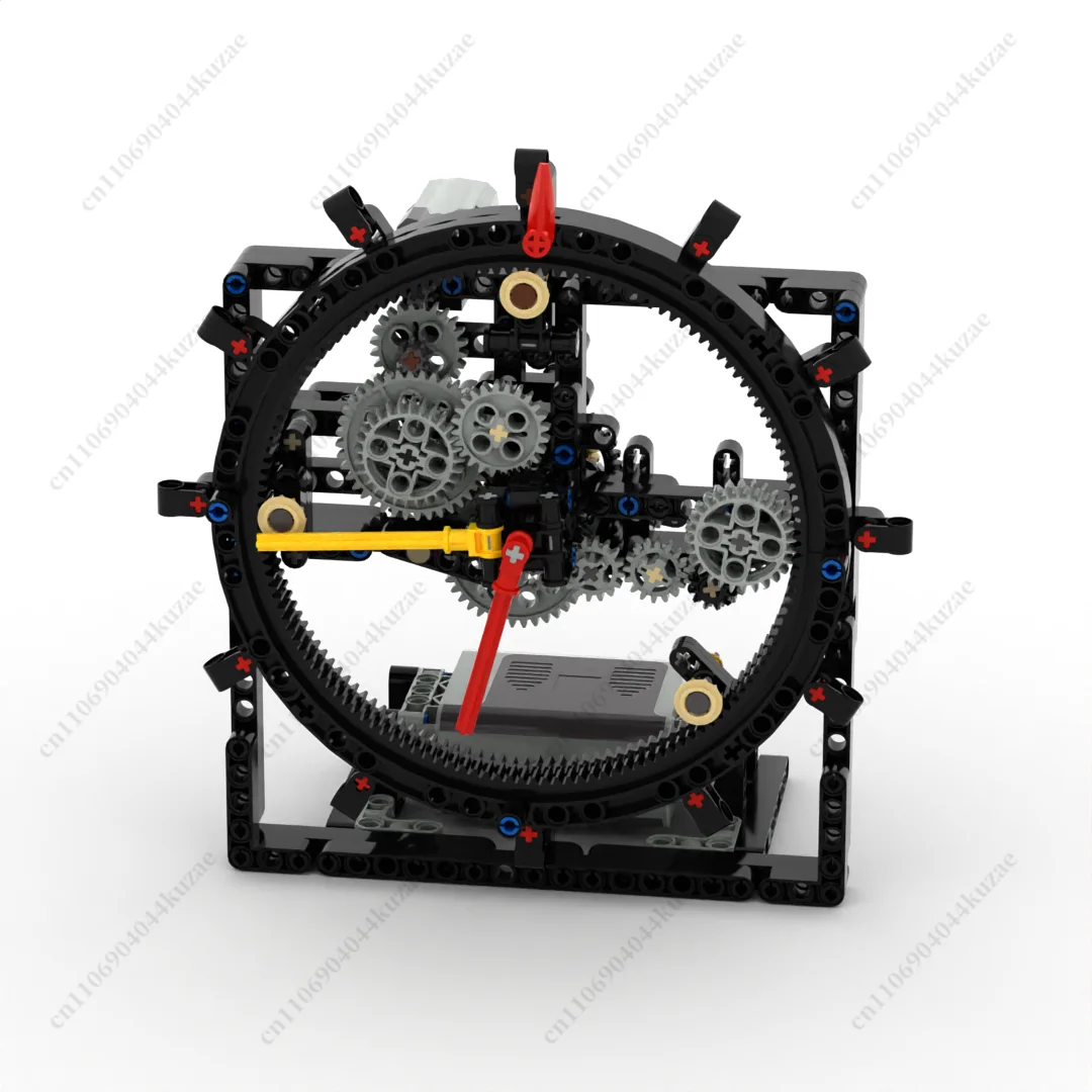 Gear Building Block Set, Assemble Machinery, Pendulum and Electric Clock, Educational Mechanical Assembly Toy