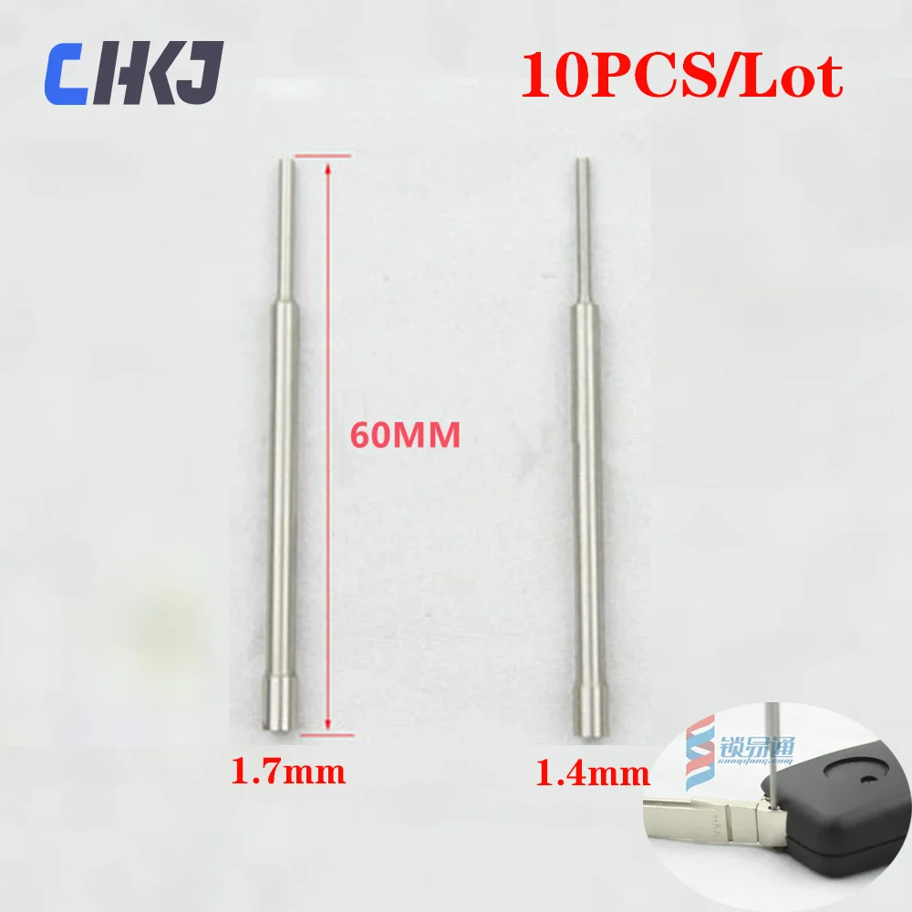 

10PCS/Lot For Folding Key Split Pin 1.4mm/1.7mm Folding Key Remote Control Pin Standard Pin Pliers Take Out Blade Fixing Tool