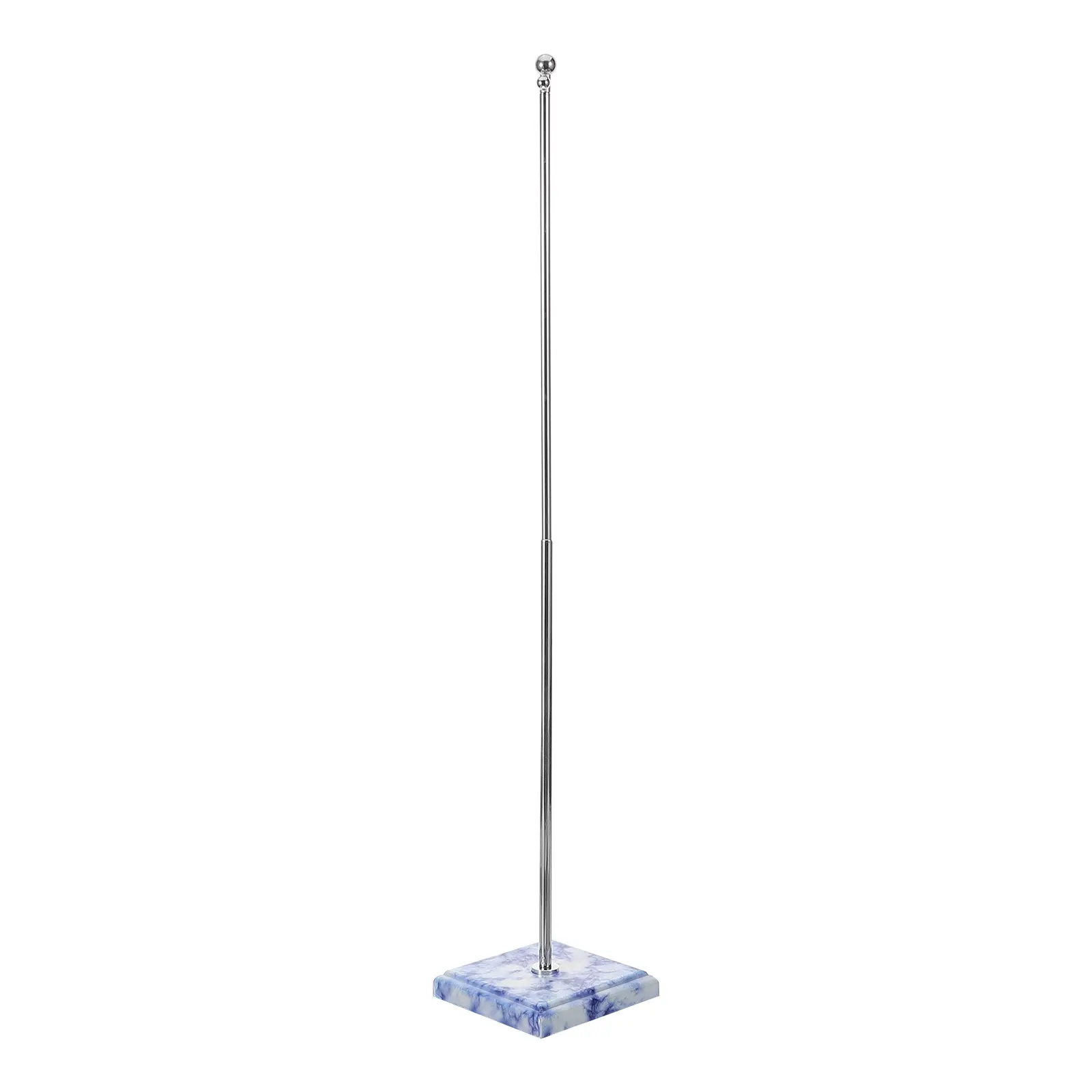 

Heavy Duty Desktop Flagpole with Solid Metal Base for Small Flags Tabletop Flag Display Stable Easy Install Use for Festivals