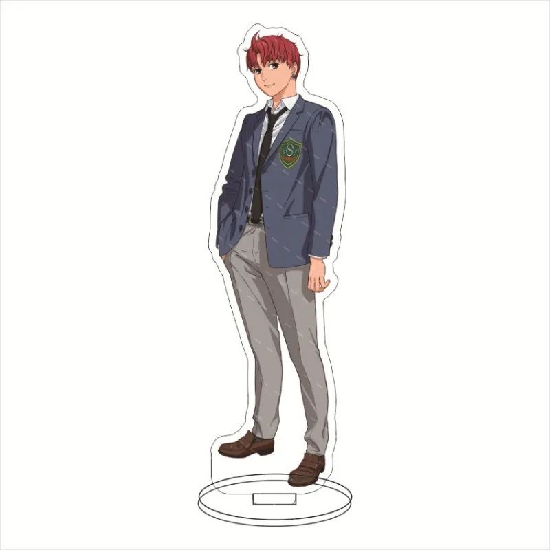 Anime dangdang Acrylic Stand Keychains Airo Shiratori Momo Ayase Printing Model Plate Standing Sign Desktop Decor Otaku Toy Gift