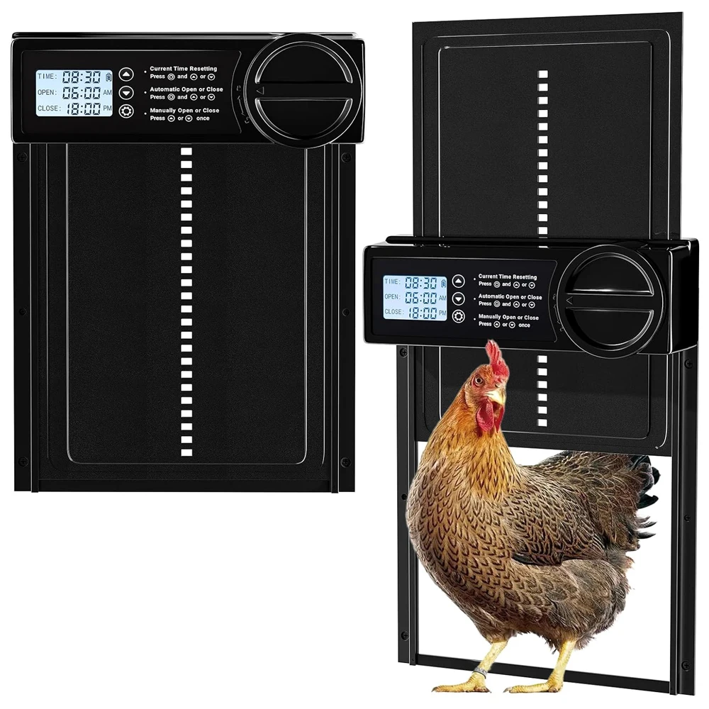 

Fully automatic chicken coop door intelligent timed door opener, fully automatic chicken farm automation management tool