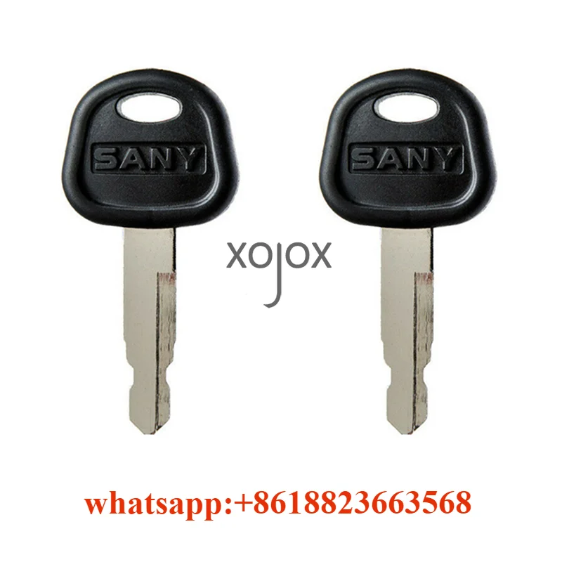 XOJOX 50Pcs Excavator Parts For Sany Excavator Bulldozer Loader 60022654 Heavy Equipment Ignition Key