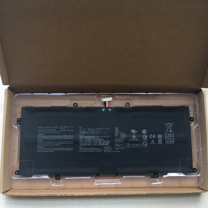 Imagem -02 - Bateria do Portátil para Asus Zenbook C41n1904 Ux325ea Ux325sa Ux325ua Ux425ia Ux363ja Ux393ea Ux371ea S435ea Ux371ea U4700u Bx425ea