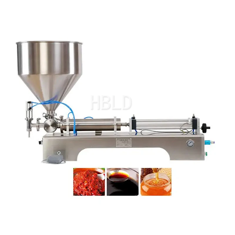 

Hot Selling Semi-Automatic Horizontal Double Head Paste Filling Machine Coca Cola Packaging Filling Machine