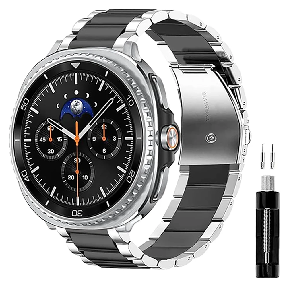Metal Straps for Samsung Galaxy watch 8/8 classic 40mm 44mm 46mm Stainless steel Wrist Link bracelet correa Galaxy watch 8 Bands image 6