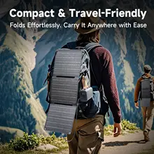 Portable 21W Solar Charger with Batteries #5