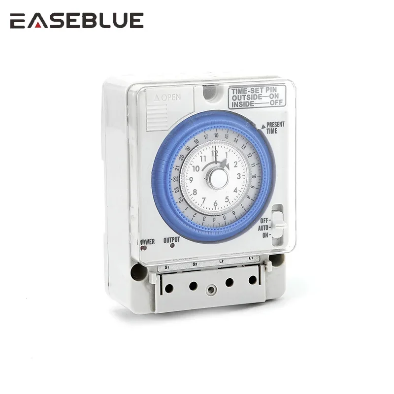 TB35-N TB388 100-240V 15A Din Rail Water Heater Programmable Timer switch Time Controller Mechanical Timer Switch