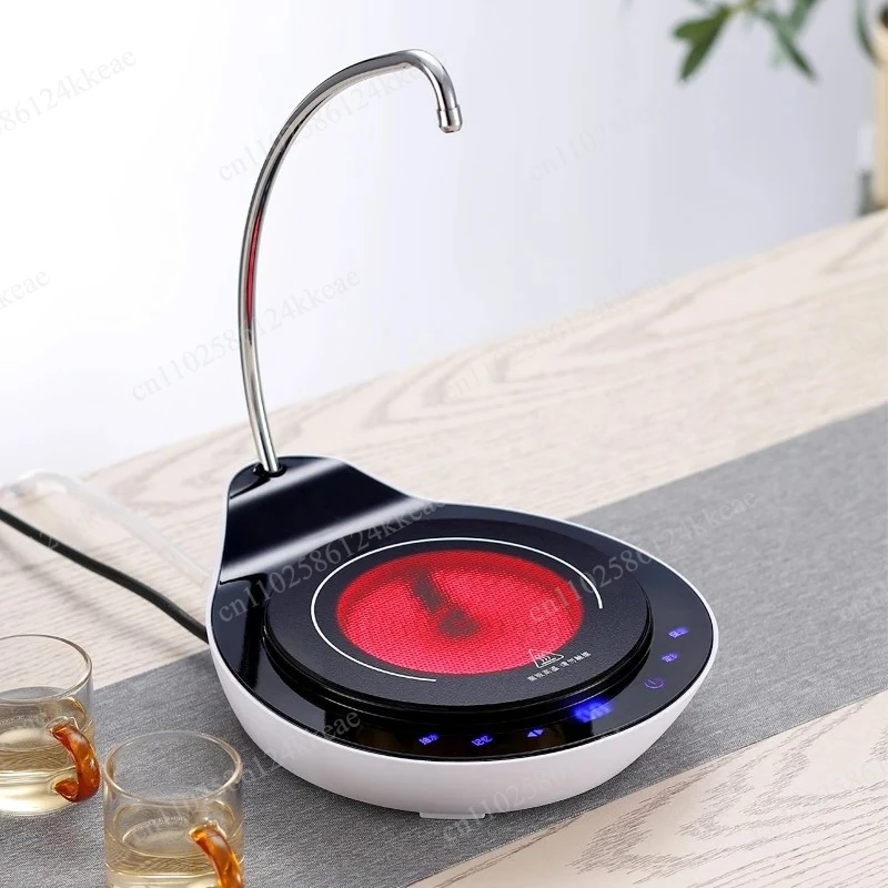 1200W Automatic Pumping Electric Kettle Heat Preservation Pumping Household Electric Ceramic Tea Stove Maker 220V 50Hz