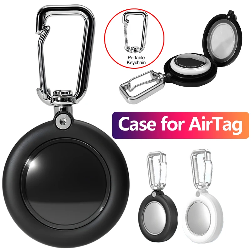 

Чехол для Apple Airtag, держатель-локатор, защитный чехол для Airtag, водонепроницаемый чехол с защитой от потери, аксессуары для ключей