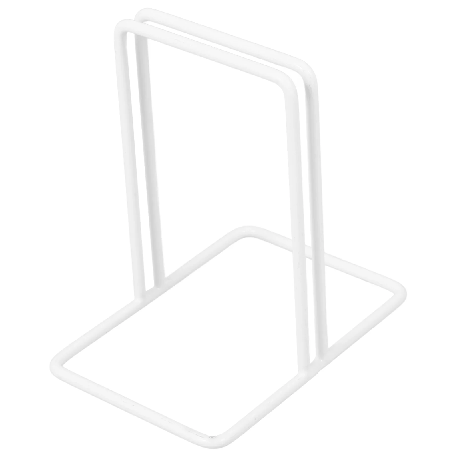 Stand off Wall Mounts Iron Grid Base Panel Clip for Office Metal Clamp Baffle Holder Work Partition Bracket White Desk