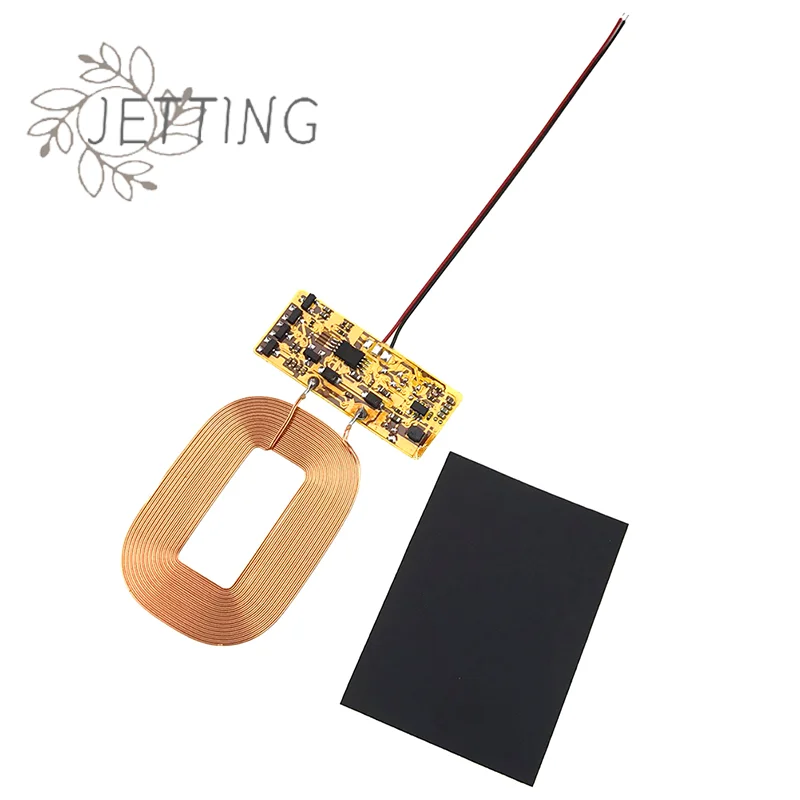 Heißer 5V 1A Standard Qi Schnelle Drahtlose Ladegerät Modul Sender PCBA Platine + Spule