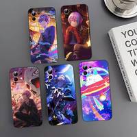 P-ProjectS S-SEKAI Kamishiro Rui Phone Case Black Cover For Xiaomi 11 12 Redmi Note 11 5G 8T 9A 9 10T Note8Pro Note9 12S Ultra